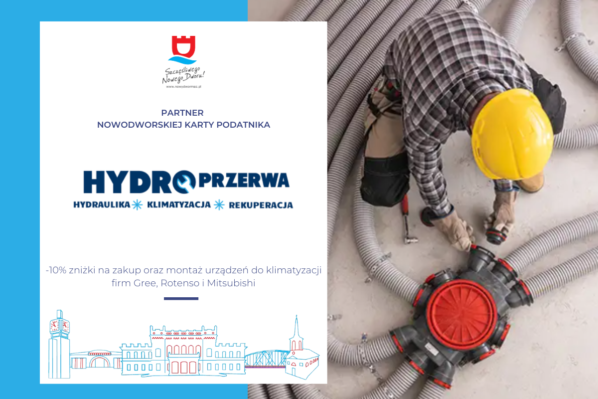 aktualność: NOWY PARTNER NKP! Witamy na pokładzie firmę HydroPrzerwa!